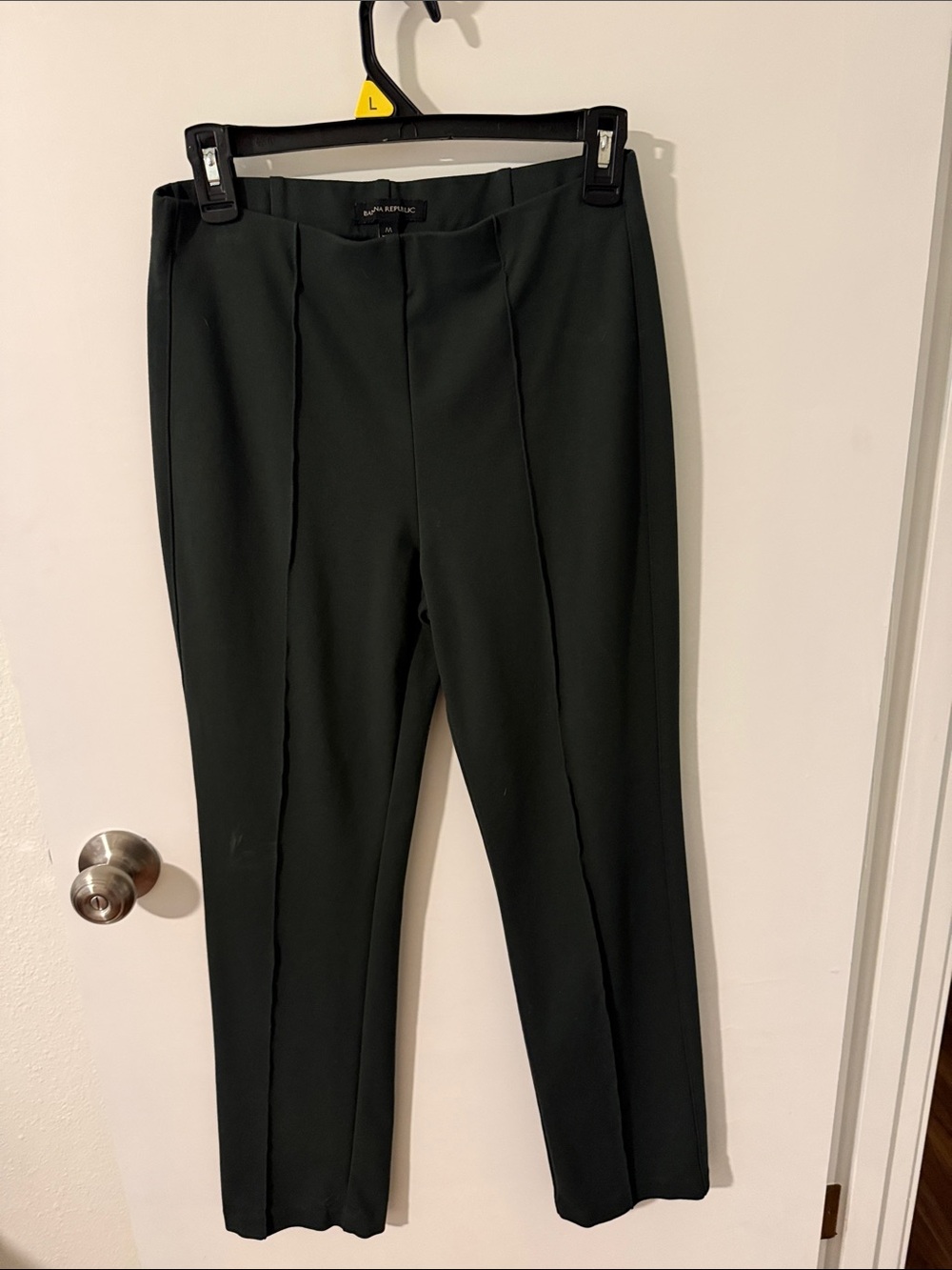 Banana Republic Black Slim Tailored Dress Pants